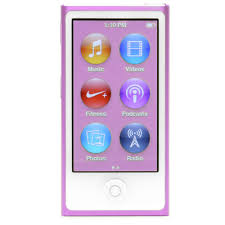MD479LLA Apple iPod Nano 7th Generation 16GB Purple , Like New No 