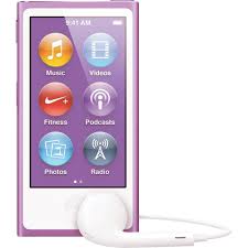 Apple iPod Nano 7th Generation 16GB Purple New in Plain White Box.