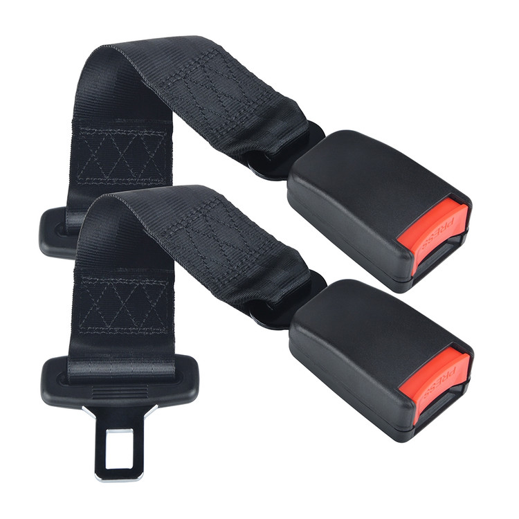 14" Car SUV Seat Seatbelt Safety Belt Extender Extension 7/8" Buckle Universal 