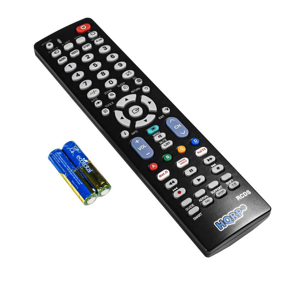 HQRP Remote Control for Samsung LN40C500F3F LN40C530F1F LN40C530F1FXAA LN40C530F1FXZC LN40C550J1F LN40C630K1F LCD LED HD Smart TV 