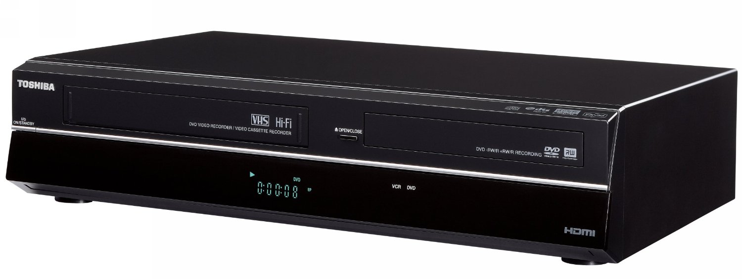 Toshiba DVD Recorder/VCR Combo with 1080p Upconversion