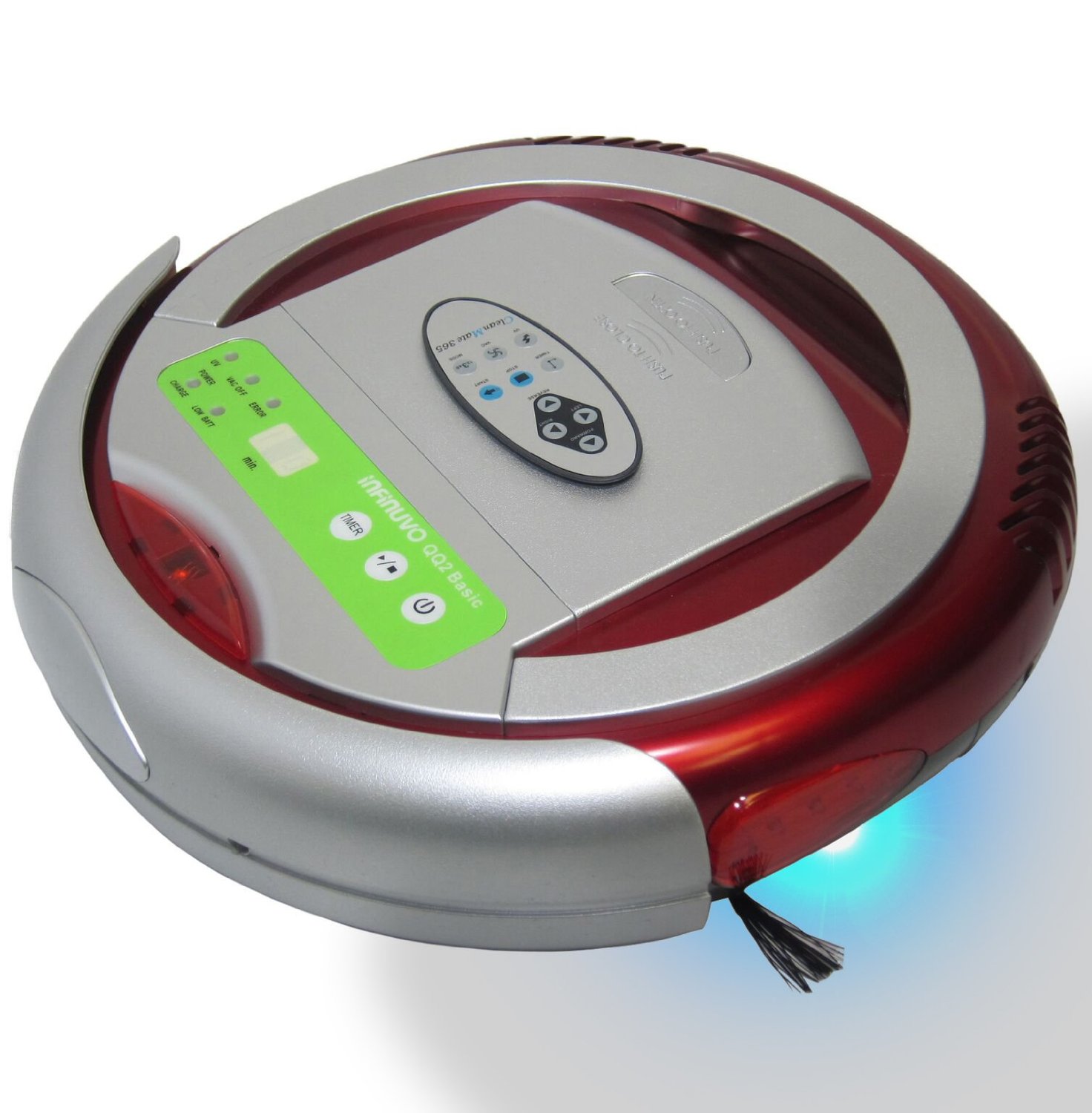 Infinuvo QQ2 Basic Robotic Vacuum Cleaner - Vacuum, Sweep and Sterilize 3-in-1 Automatic Robo