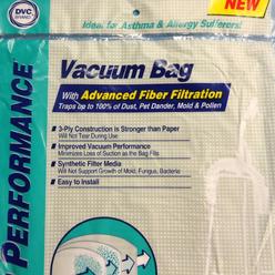 DVC For Ken Type U Premium Allergen 50688 / 50690  Upright Vacuum Cleaner Bags, 3pk.