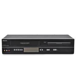Philips DVP3345VB DVD Player And 4HD Hi-Fi VCR \ VHS Combo * REFURBISHED