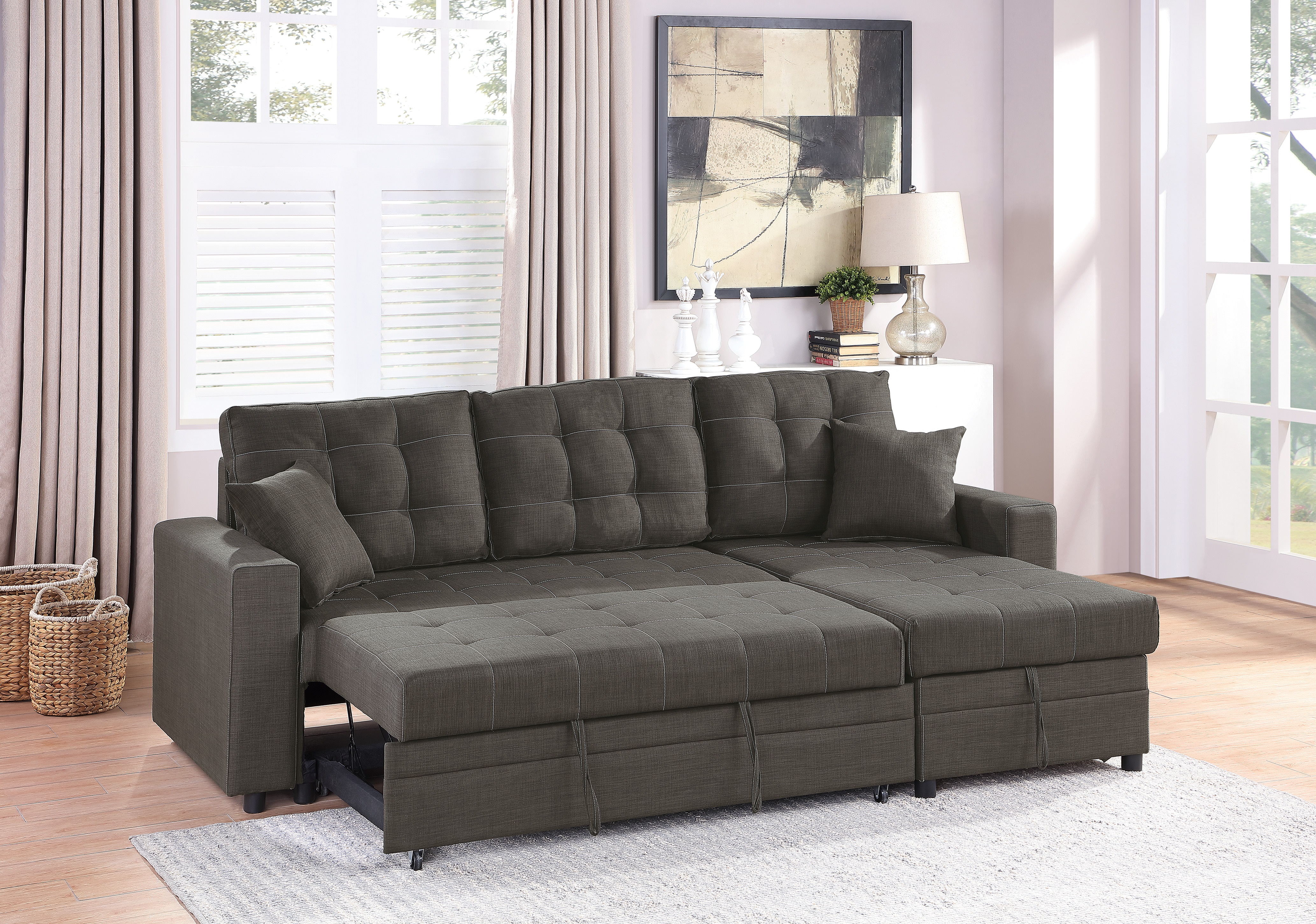 Small Sofa With Chaise Lounge