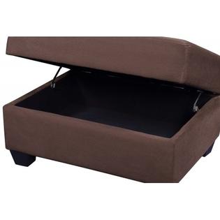 Esofastore Contemporary Living Room Furniture Brown Fabric