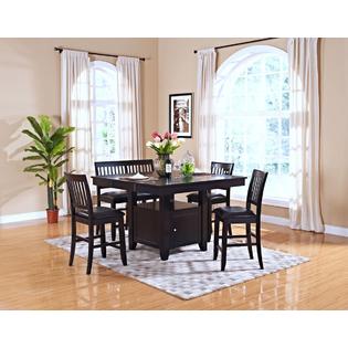 Esofastore Counter Height Dining Kitchen Dining Room 5pc Set
