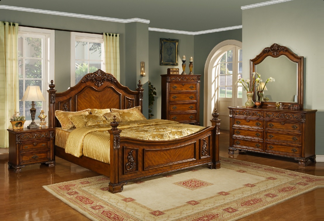 Traditional Esofastore Beds Medium Finish Sears