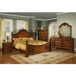 Traditional Esofastore Beds Medium Finish Sears