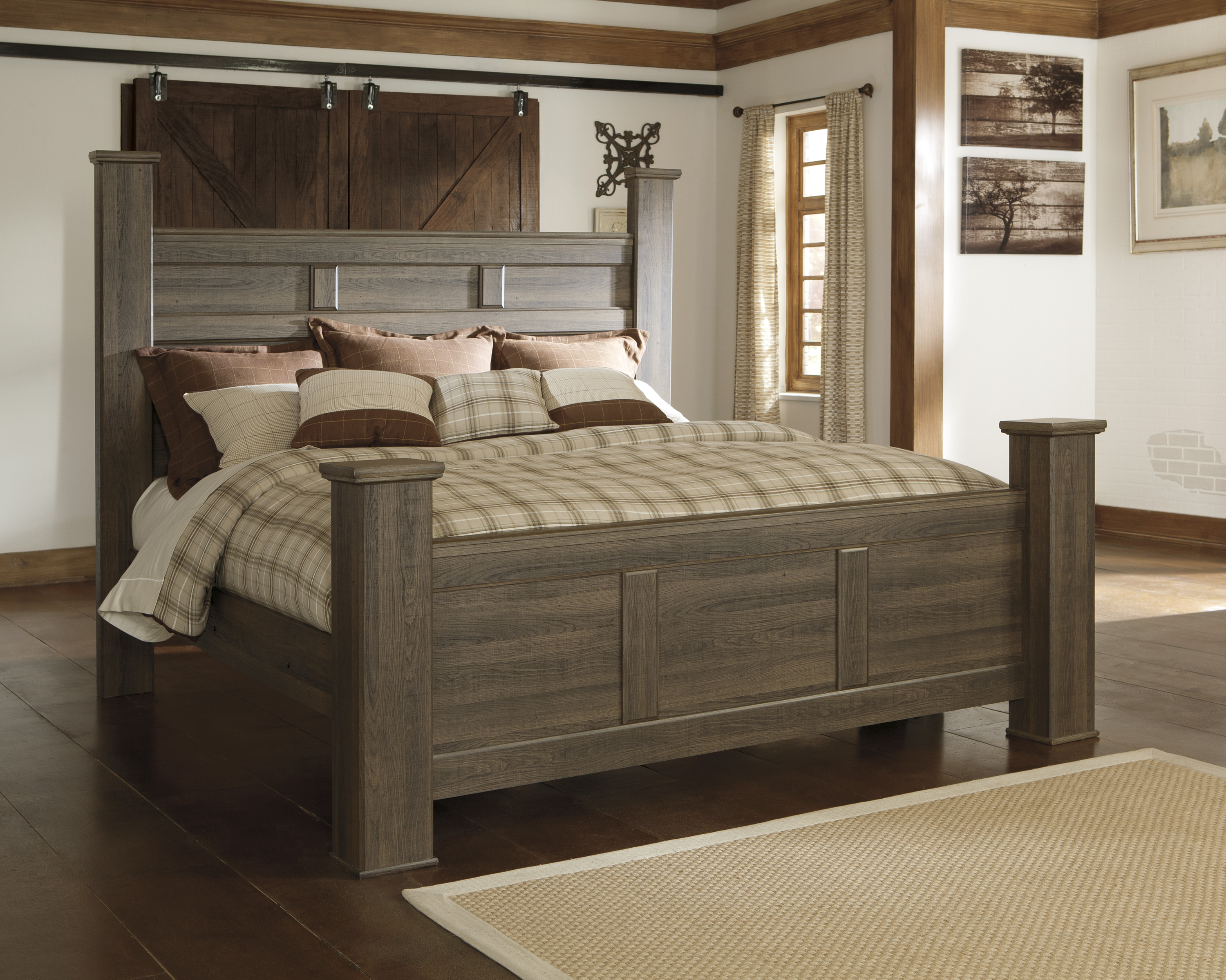 Ashley Furniture Old World King Master Bedroom Set