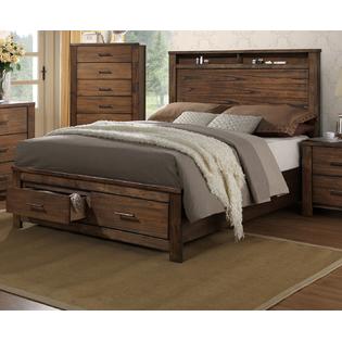 Esofastore Bedroom Furniture Contemporary Modern Storage Hb Fb
