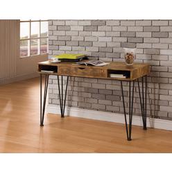 Broyhill Wood Top Writing Desk With Whitewash Drawers