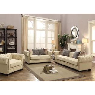 Cream Living Room Furniture Sets