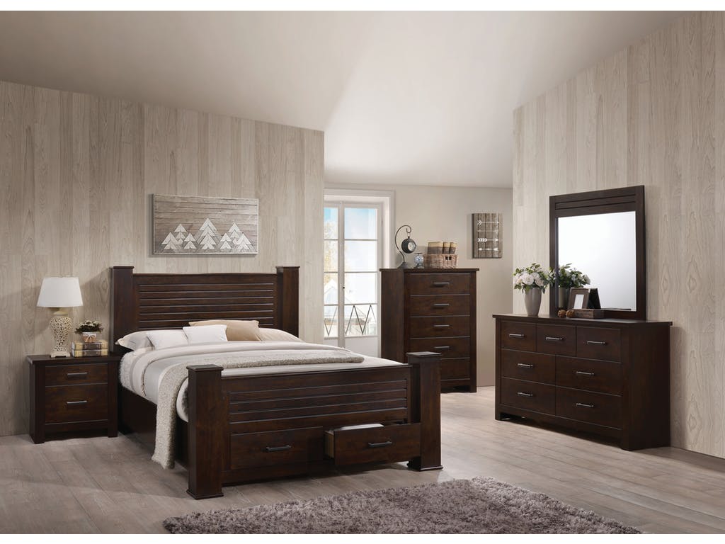 Queen Pier Wall Unit Bedroom Set