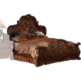 Acme United Antique Cherry Oak Finish Bedroom Furniture Set