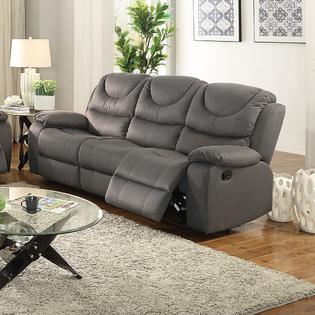 Esofastore Motion Reclining 3pc Sofa Set Breathable Leatherette