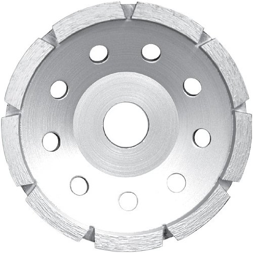Concord Diamond Grinding Cup Wheel For Concrete, Single Rowed, 7 Diameter x 7/8 Arbor