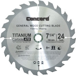 Concord General Purpose TCT Saw Blade (C2-P), 14 Diameter, 24 Tooth