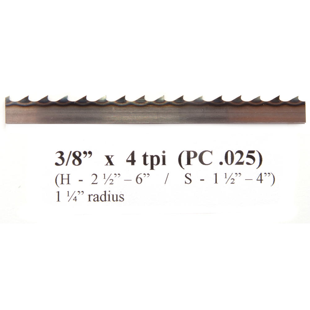 Timber Wolf 91&quot; x 3/8&quot; x 4 TPI band saw blade