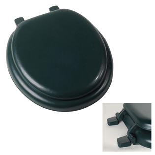 Comfort Seat Dark Green Soft Round Toilet Seat
