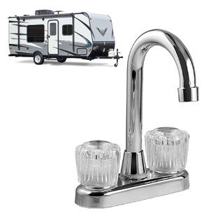 Howplumb Rv Kitchen Galley Or Bar Faucet 8 Tall Spout Non