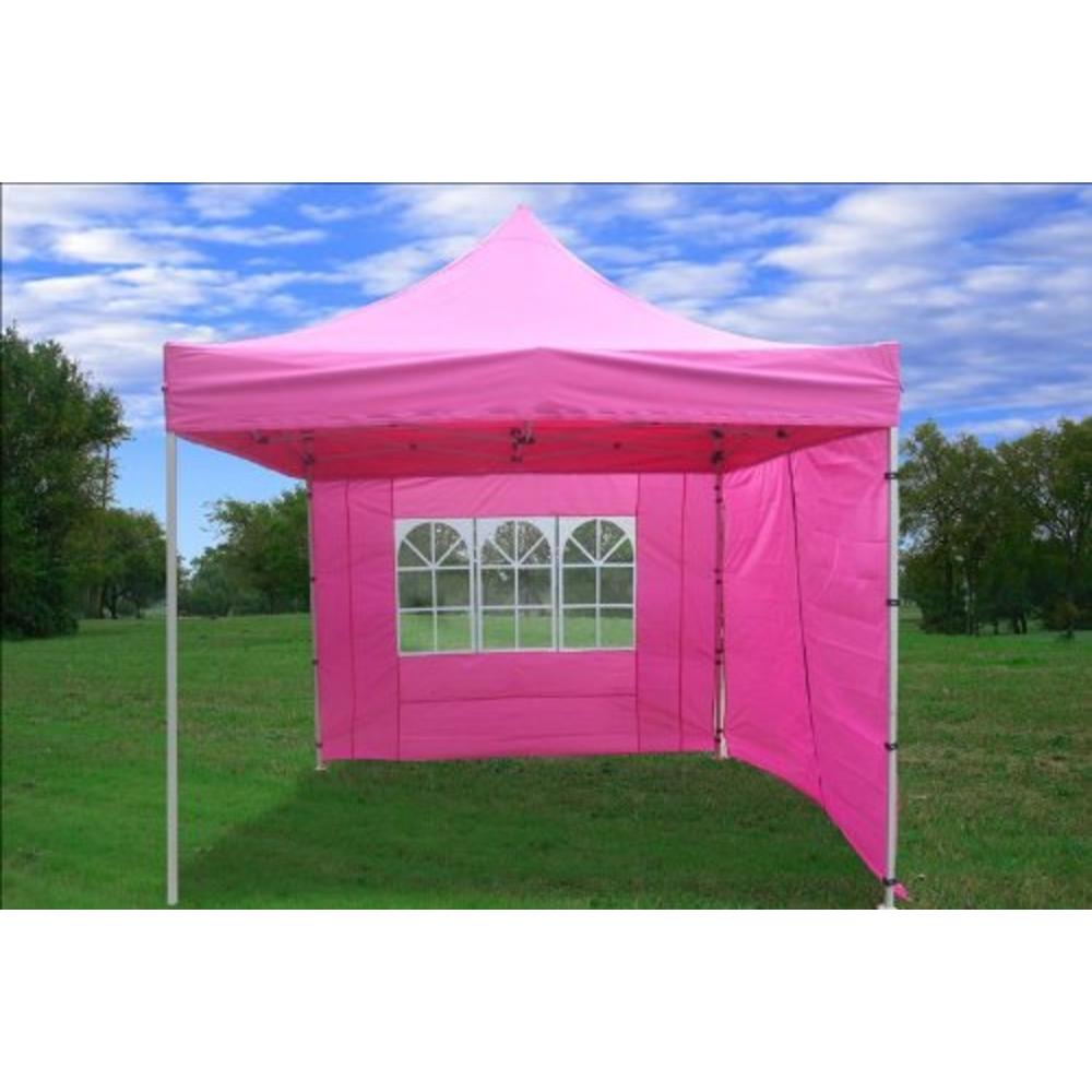 Delta canopy 10x10 F Model Pink - Pop up Canopy Party Tent Gazebo Ez - Upgraded Frame By DELTA Canopies