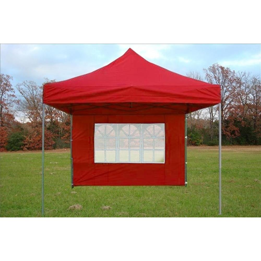 Delta canopy 10x10 F Model Red - Pop up Canopy Party Tent Gazebo Ez - Upgraded Frame By DELTA Canopies