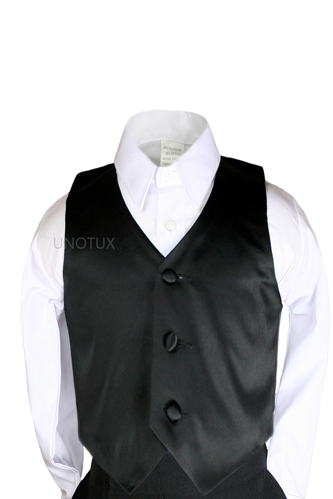 infant black vest