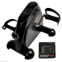 ConvenienceBoutique Mini Pedal Exerciser Cycle Fitness Indoor Exercise Bike 4 Legs w/ LCD Display