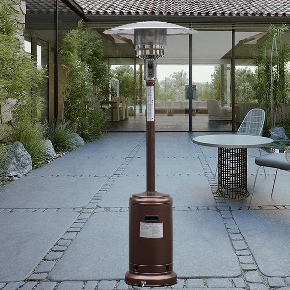 ConvenienceBoutique Garden Outdoor Patio Heater Propane Standing LP Gas Steel w/accessories