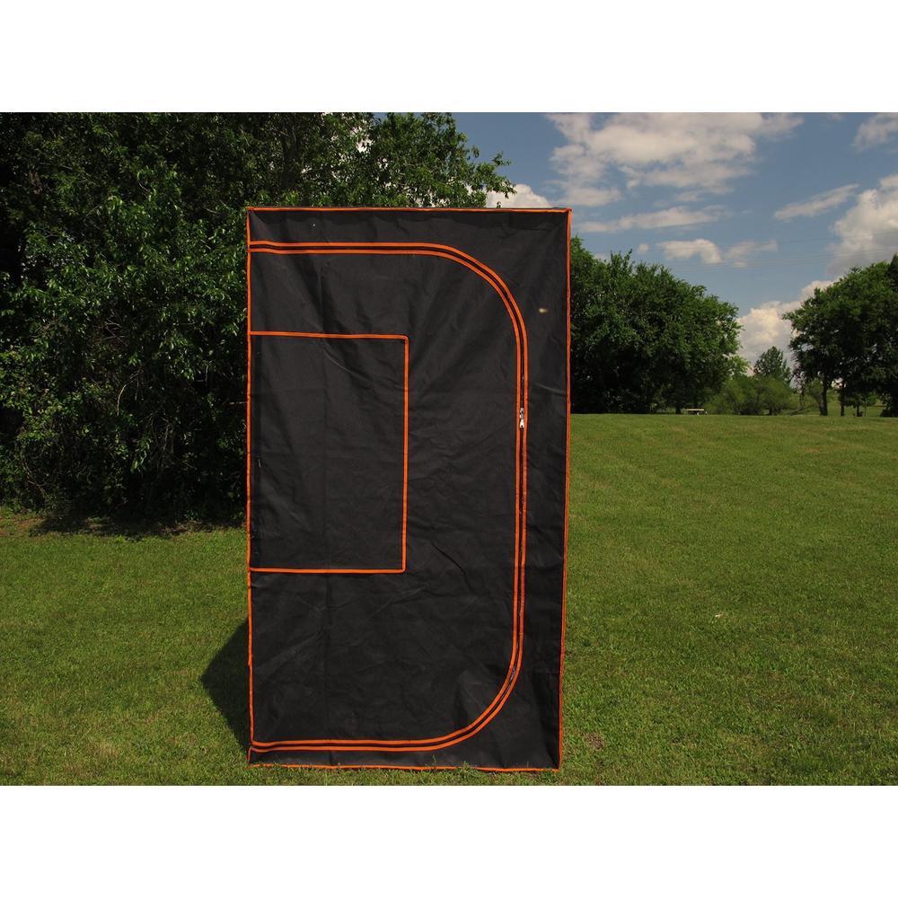 Delta canopy Grow Tent -100% Mylar 600D Reflective Greenhouse for Hydroponics 48"x48"x84"-08