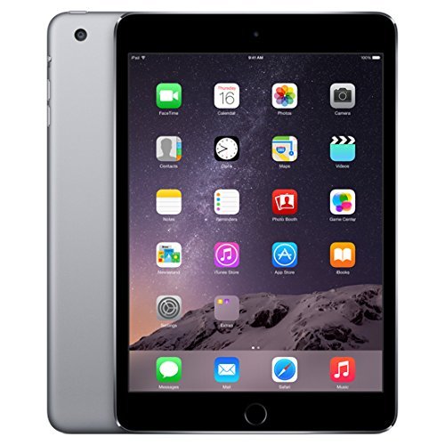 Apple iPad mini 3 MGGQ2LL/A (64GB, Wi-Fi, Space Gray) NEWEST VERSION