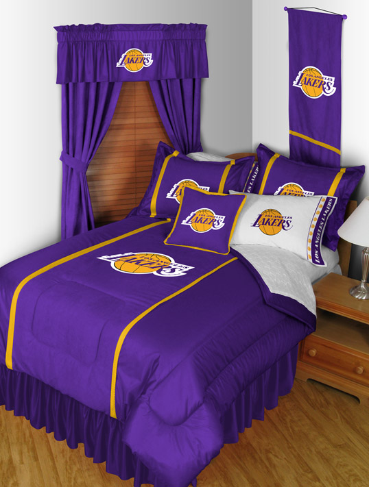 Sports Coverage Los Angeles Lakers 8 Pc, Lakers King Size Bedding
