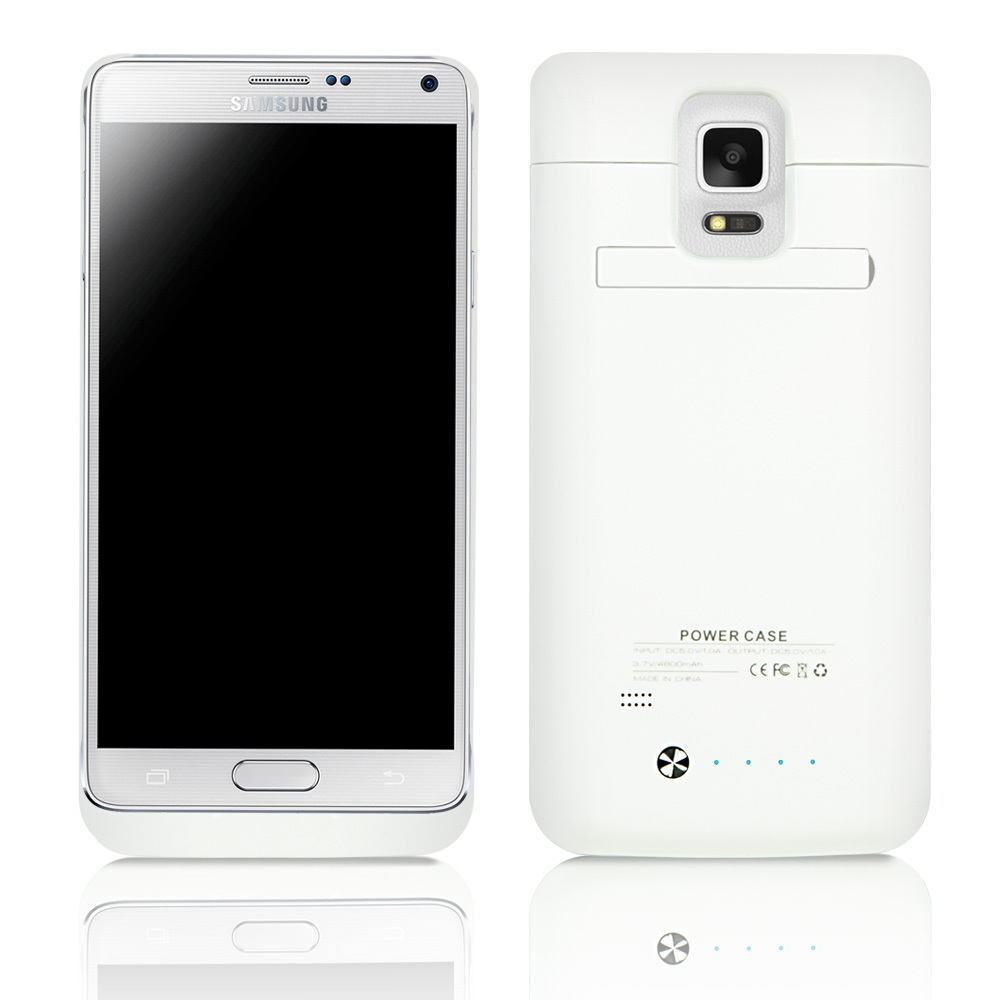 Turcom TS-244-N4W-48 Turcom High Quality 4800mAh, Portable Samsung Note 4 External Battery Case