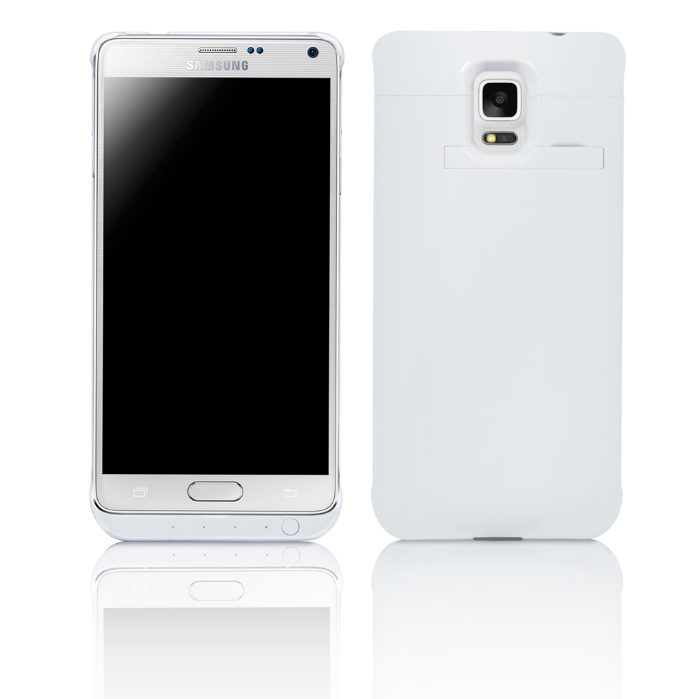Turcom TS-244-N4W-52 Turcom High Quality 5200mAh, Portable Samsung Galaxy Note 4 External Battery Case