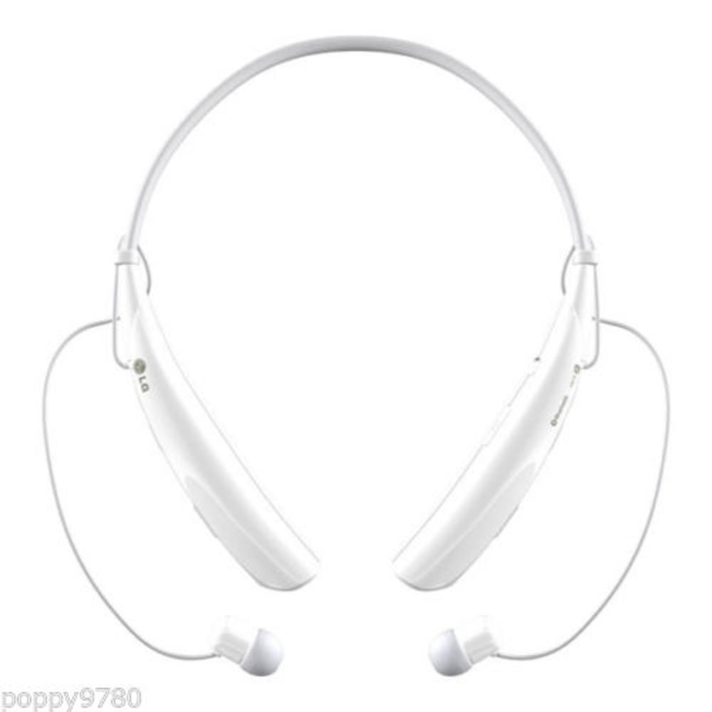 LG New LG Tone PRO HBS-750 Wireless Bluetooth Stereo Headset - Retail Package White