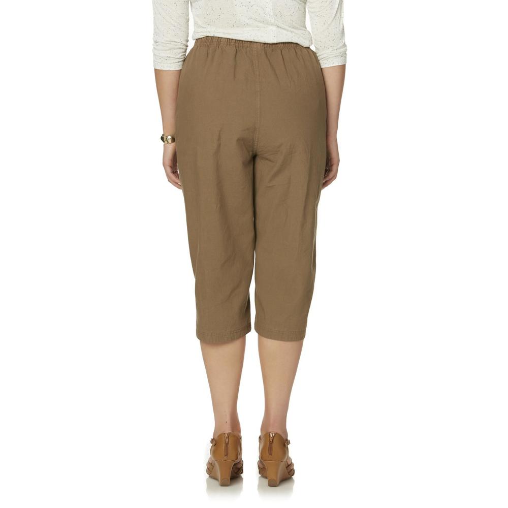 Erika Women's Plus Kiera Capri Pants