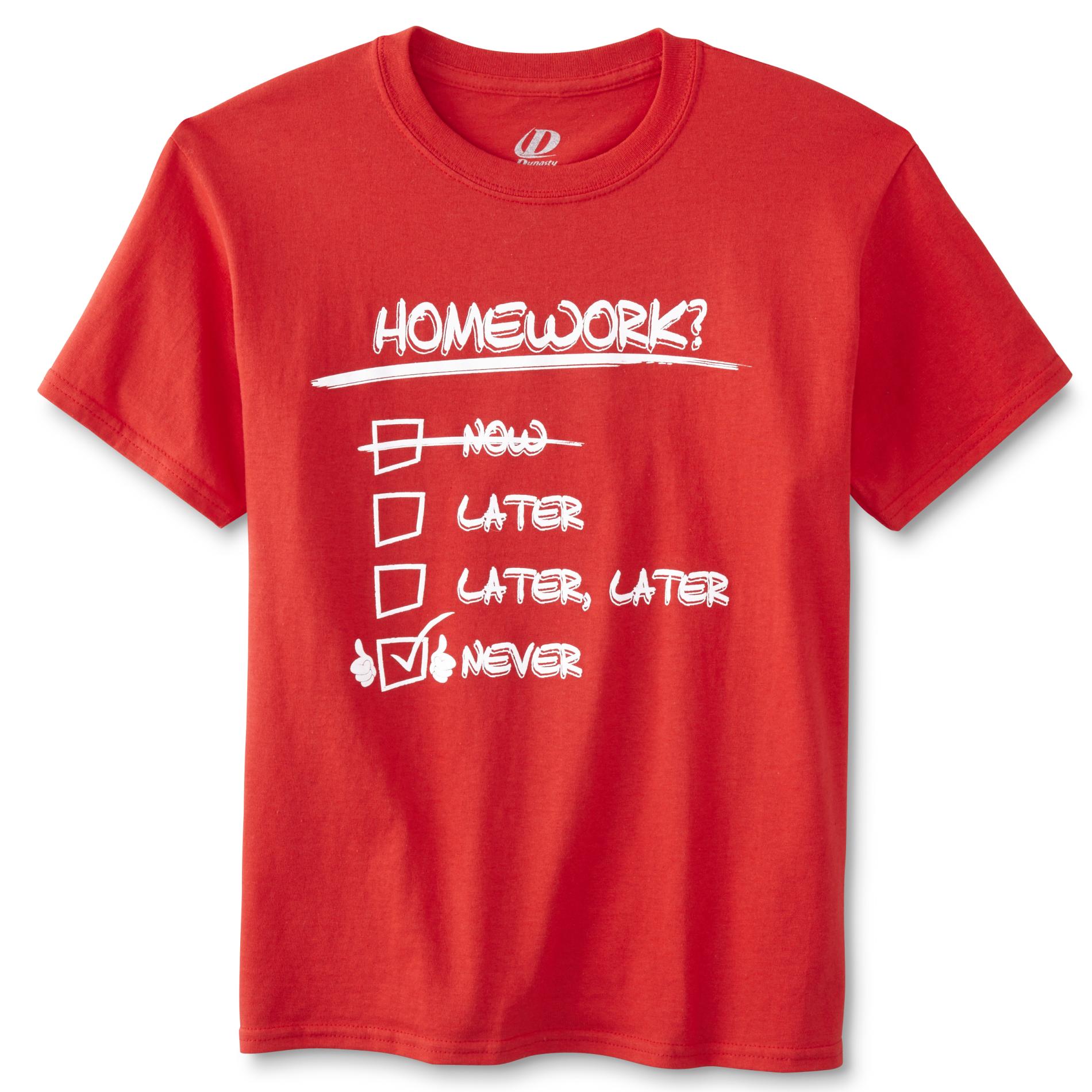 Boys' Graphic T-Shirt - Homework