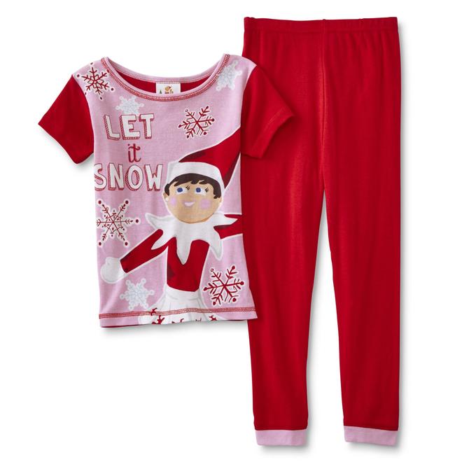 The Elf on the Shelf Girls' 2Pairs Pajamas