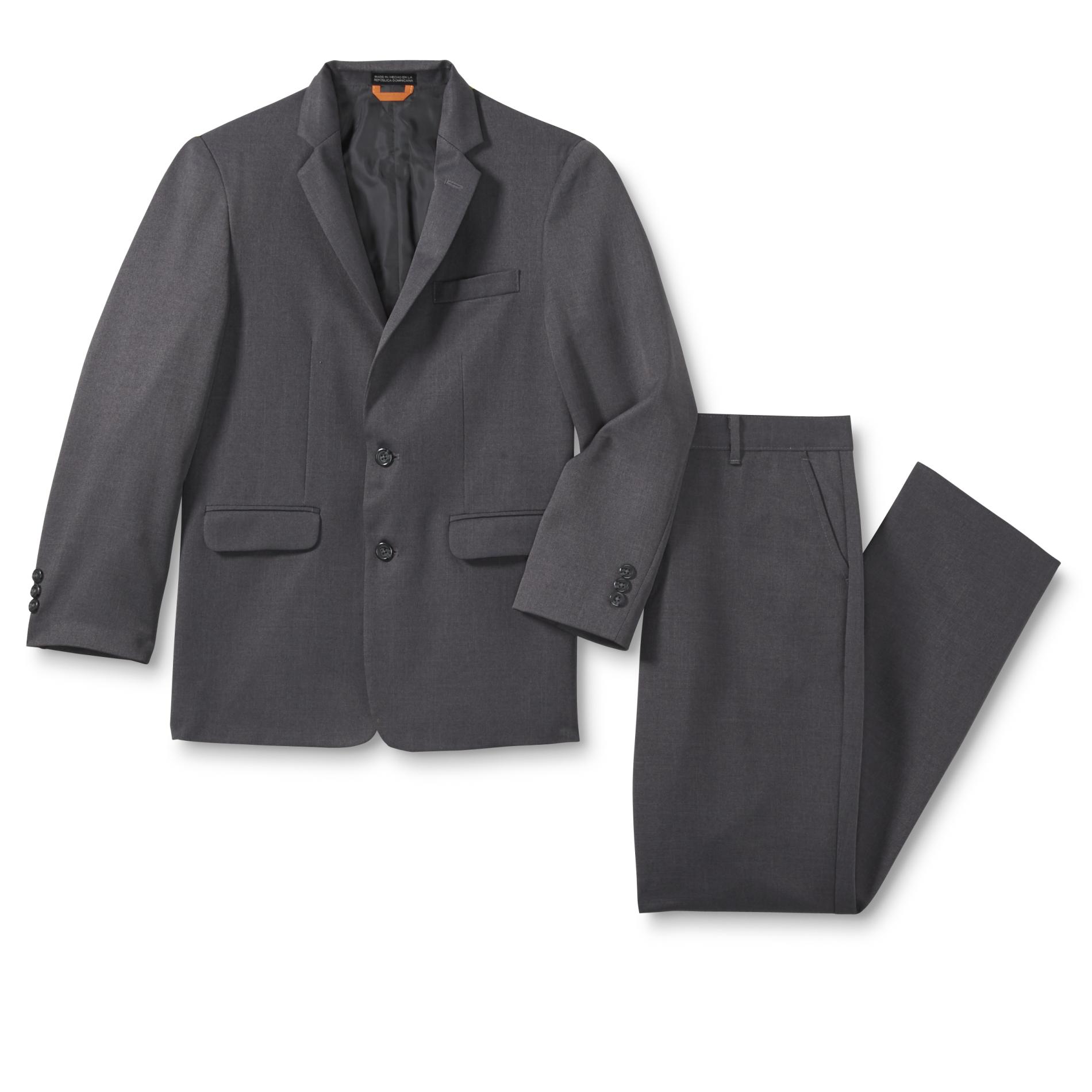 Dockers Boys' Husky Suit Coat & Dress Pants