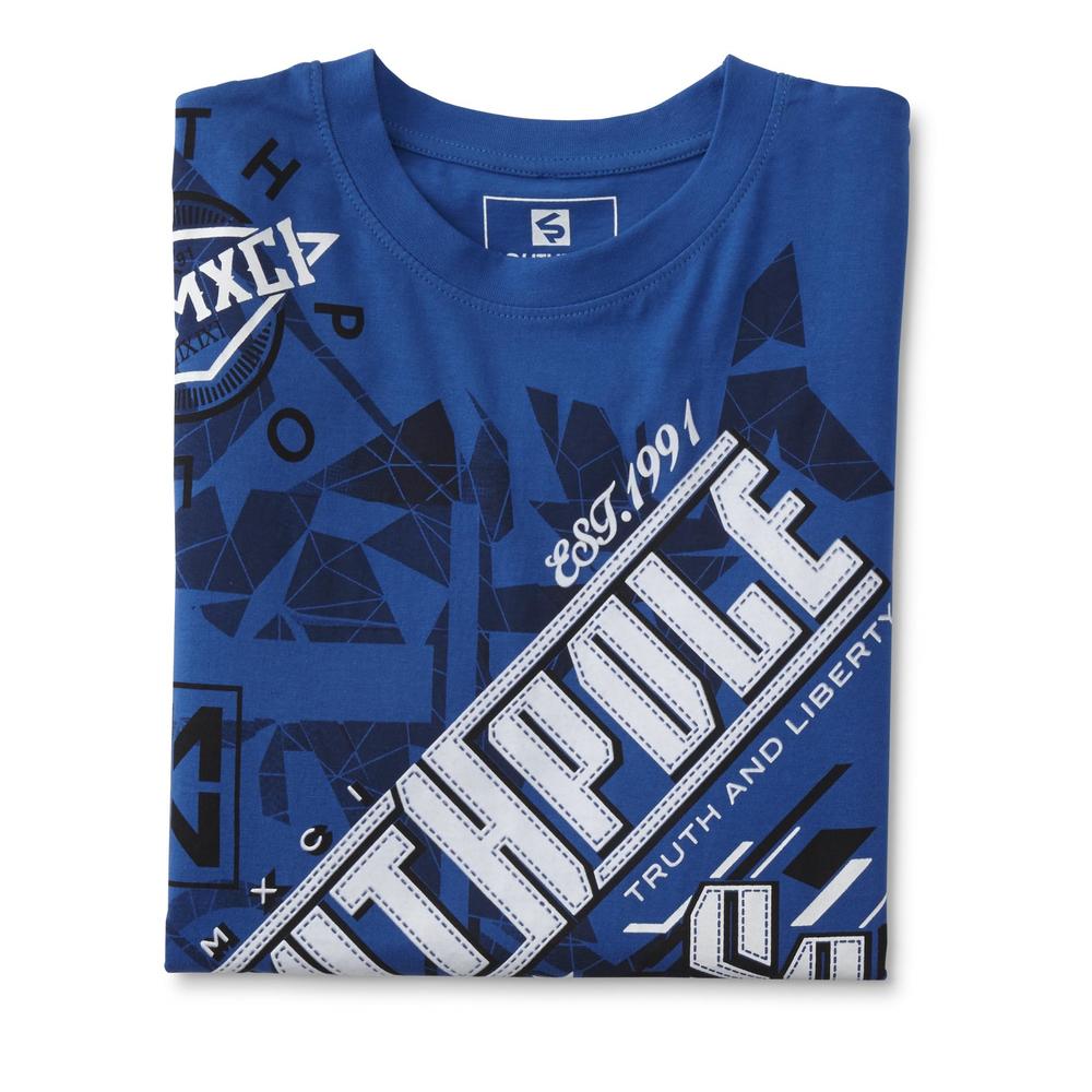 Southpole Young Men's Graphic T-Shirt - Geometric