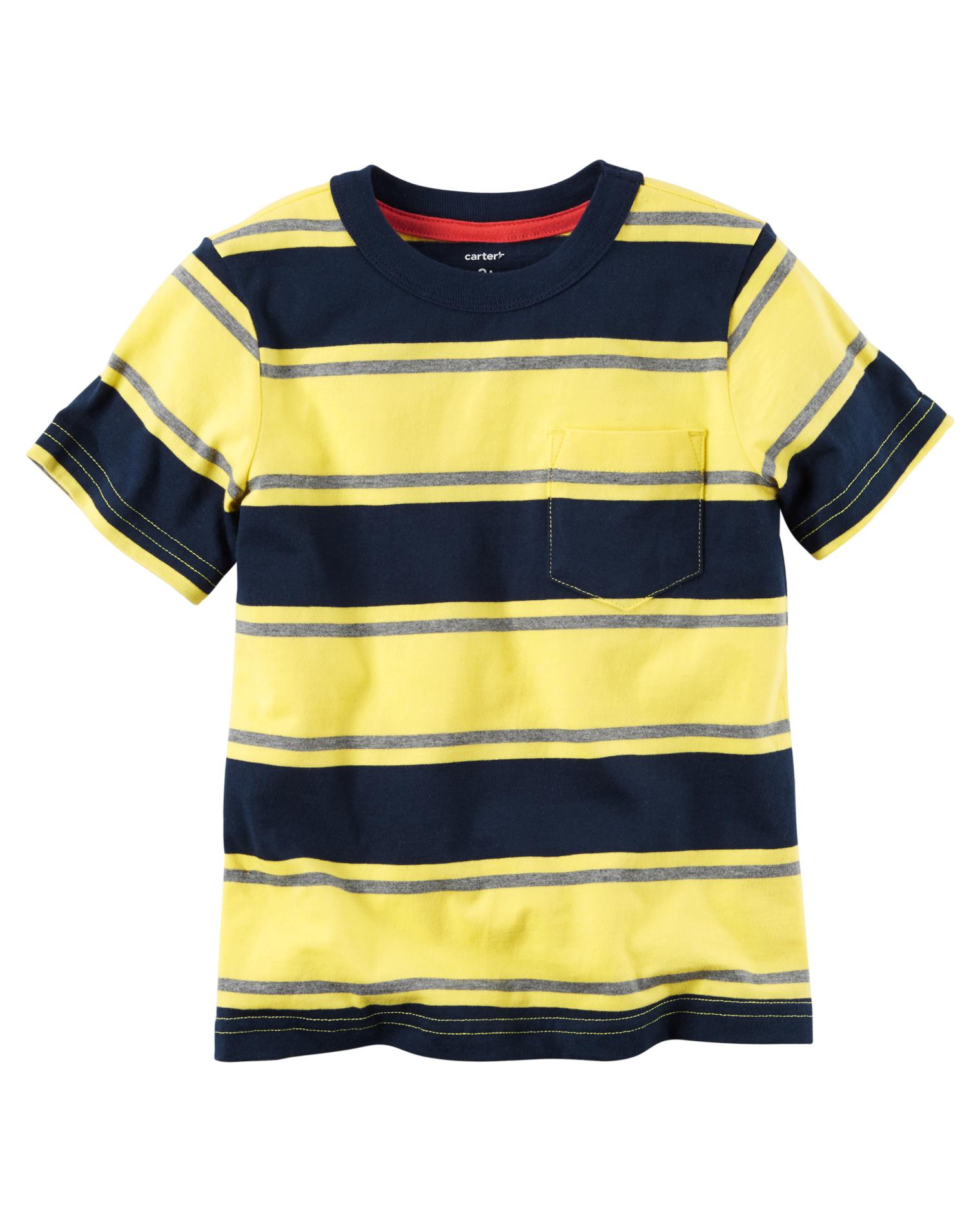 Carter's Toddler Boys' Pocket T-Shirt - Striped