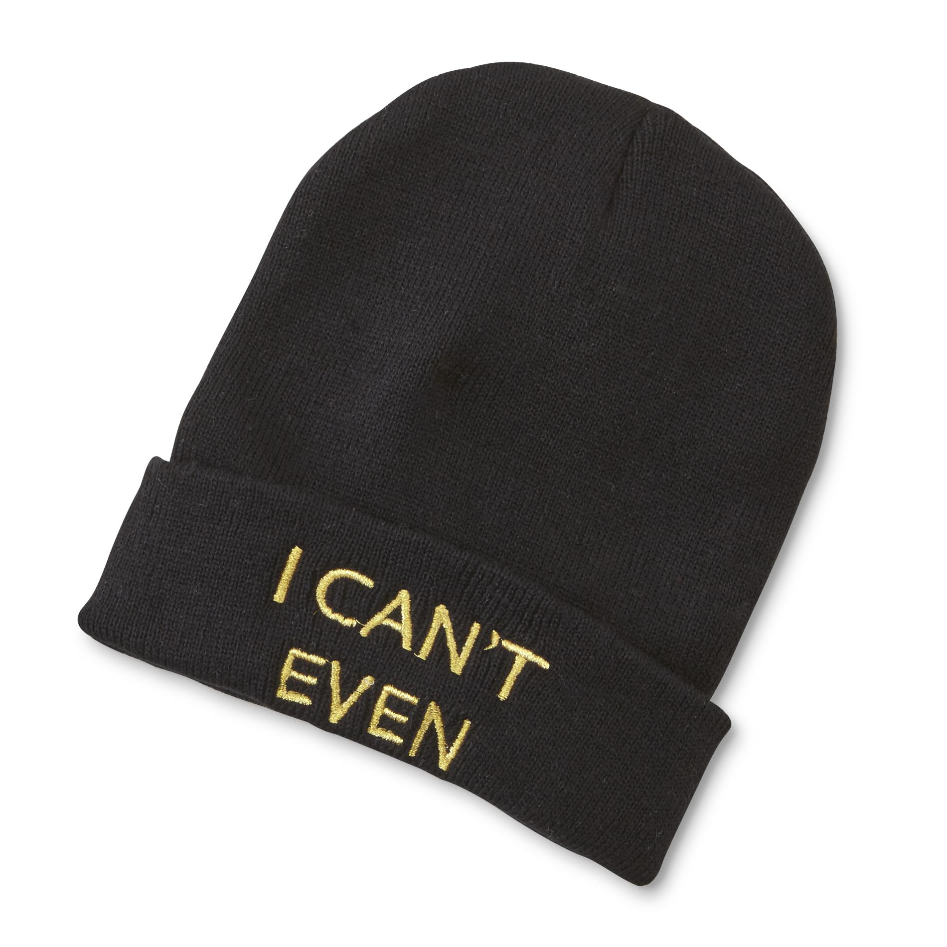 Women's Beanie Hat - I Can't Even