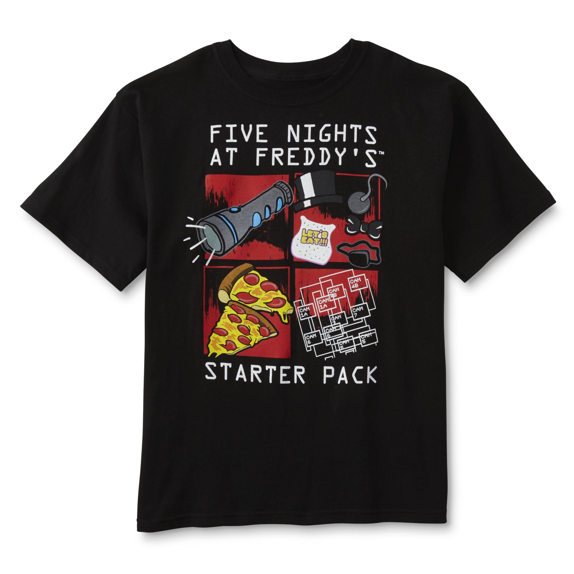 Five Nights at Freddy's Boys' Graphic T-Shirt - Starter Pack