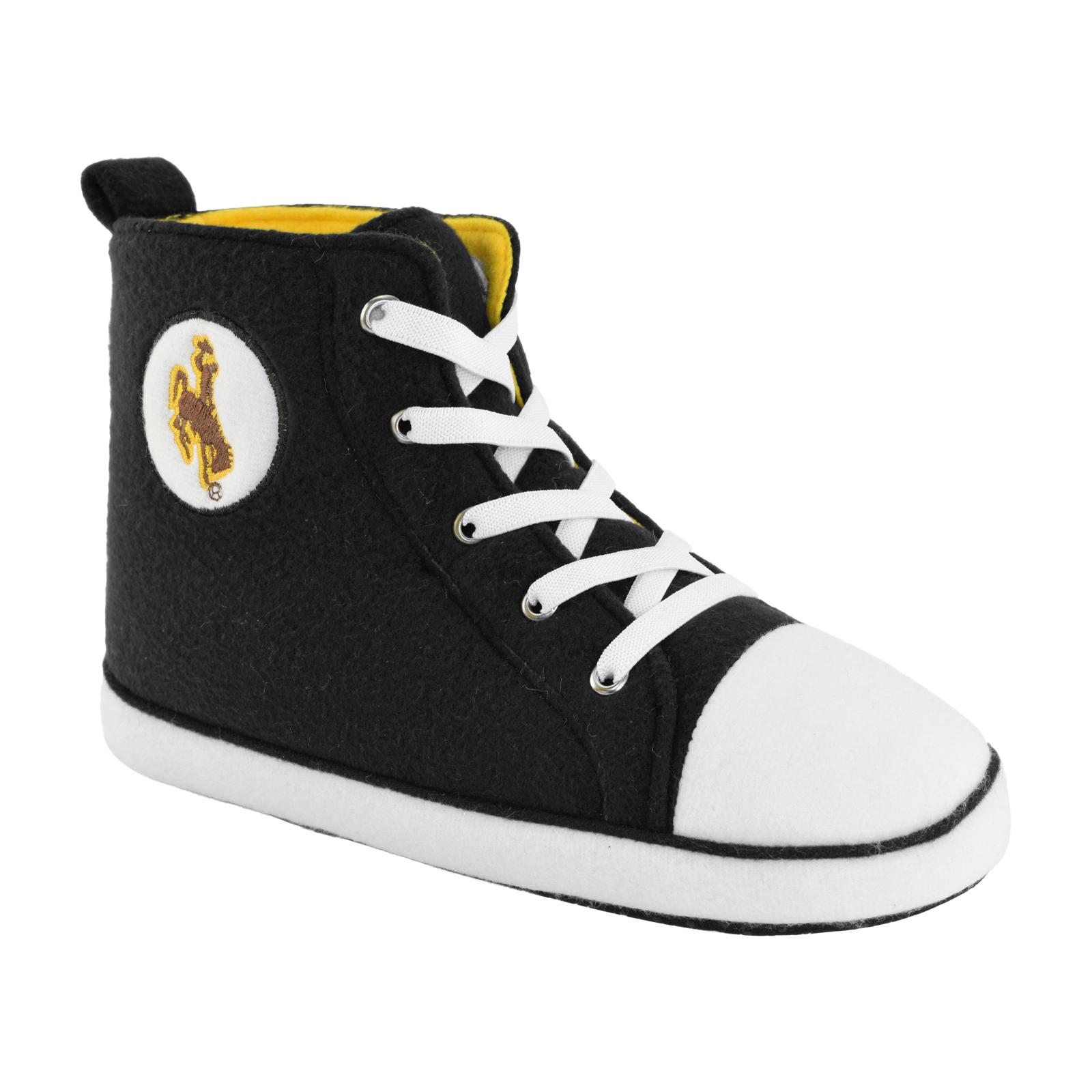 NCAA High-Top Sneaker Slipper - Wyoming Cowboys, Size: Small & Smaller NCAA High-Top Sneaker Slipper - Wyoming Cowboys, Size: Small & Smaller