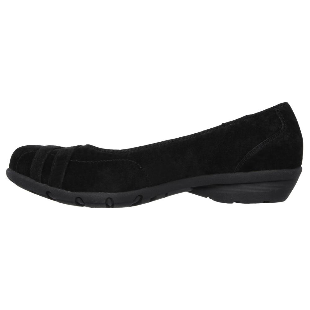 Skechers Women's Relaxed Fit Career Happy Hour Black Flat