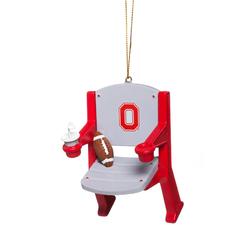 NCAA Evergreen NCAA Ohio State Buckeyes Stadium Chair Design, Team Colors, One Size
