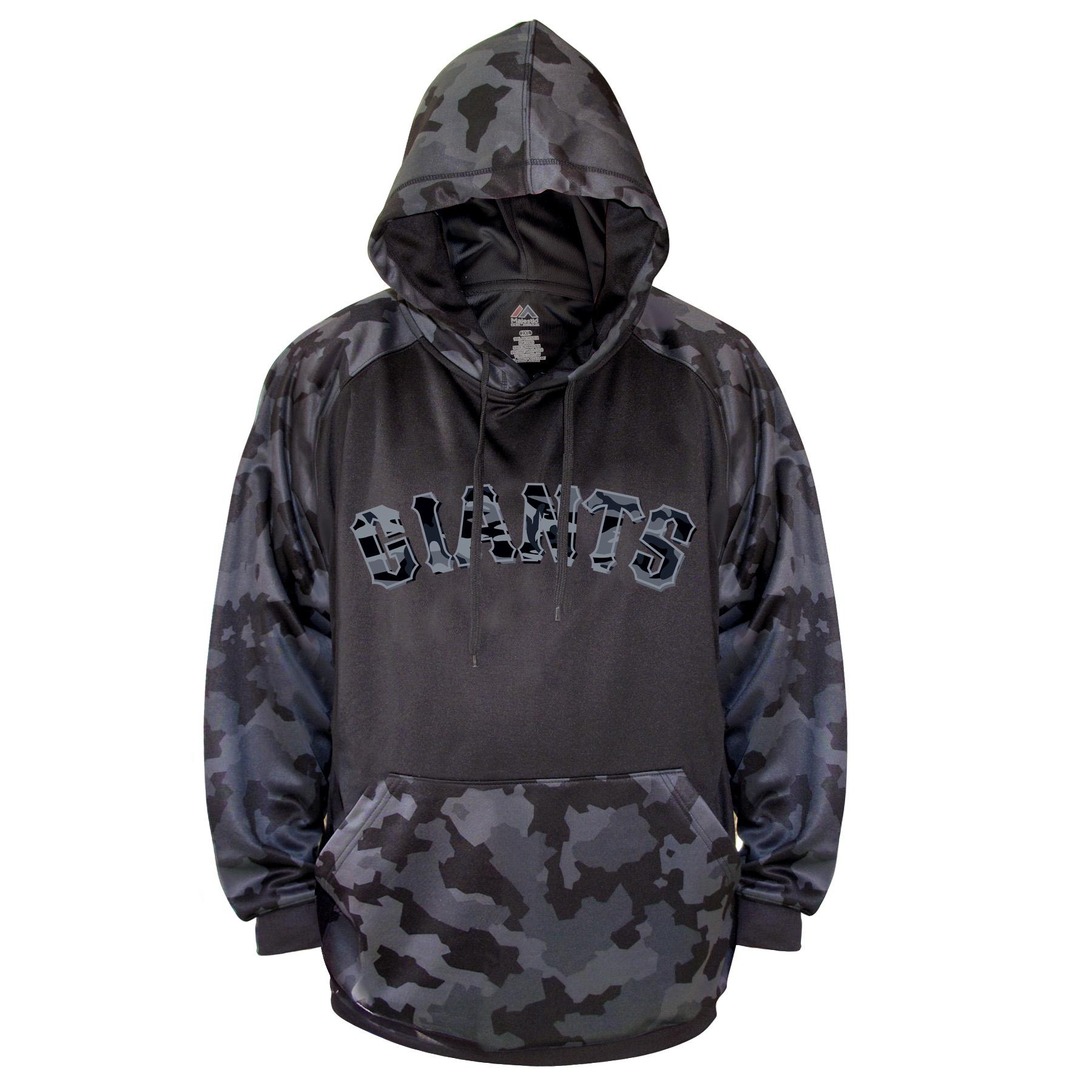 MLB Men's Big & Tall Camouflage Hoodie - San Francisco Giants