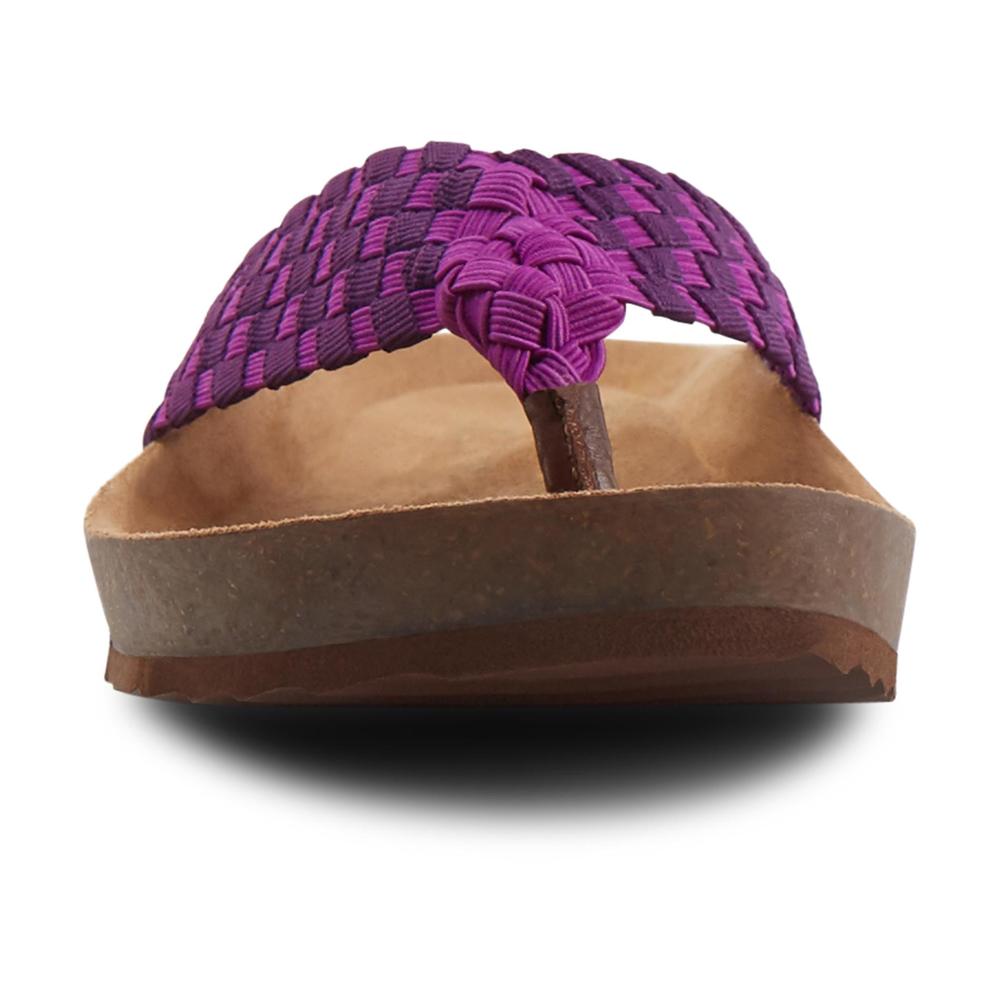 Eastland Women's Ophella Purple Thong Sandal