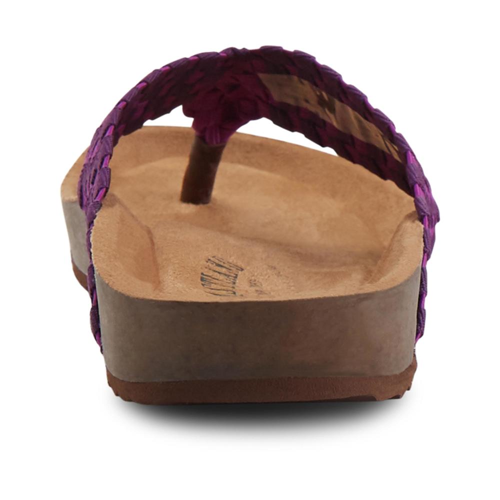 Eastland Women's Ophella Purple Thong Sandal